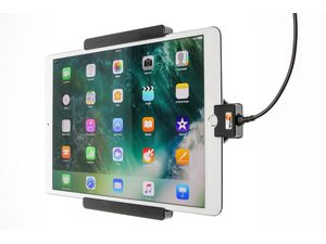 Brodit държач за кола за Apple iPad Air 3 (2019)/Pro 10.5 без калъф със зареждане от запалката за цигари