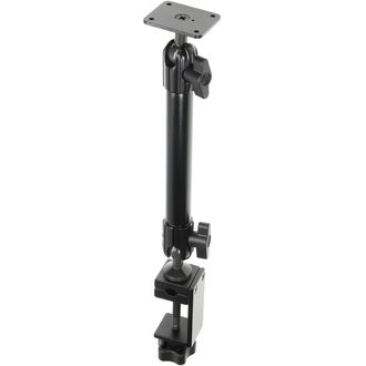Baza de montaj cu suport pentru profil rotund și dreptunghiular, înălțime 345mm, sarcină maximă 1kg