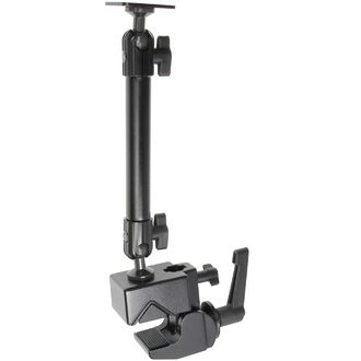 Baza de montaj cu suport pentru profil rotund și dreptunghiular, înălțime 340mm, sarcină maximă 1kg