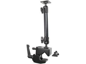 Baza de montaj cu suport pentru profil rotund și dreptunghiular, înălțime 340mm, sarcină maximă 1kg