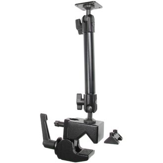 Baza de montaj cu suport pentru profil rotund și dreptunghiular, înălțime 340mm, sarcină maximă 1kg