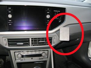 Brodit Suport de montare ProClip pentru Volkswagen Polo 18-22, centru dreapta