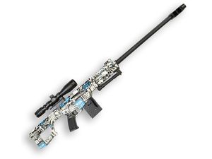 Sunny Blaster Barret, Wasser-Gel-Scharfschützengewehr mit Zubehör, blau