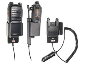Brodit държач за кола за Hytera PD702, със зареждане от запалката на цигарата