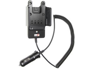 Brodit държач за кола за Hytera PD702, със зареждане от запалката на цигарата