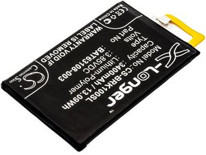 Akku für Blackberry Keyone (equ.BAT63108-003) 3400mAh