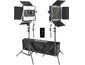Neewer SNL660 alapkészlet 2x Bi-Color állandó fotólámpa, 660x Bi-Color LED, 45W