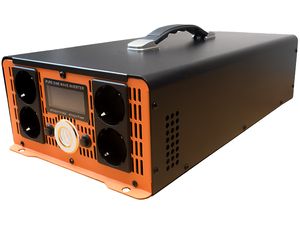 Инвертор за захранване HOULI 48V към 230V, 5000W/10000W, чиста синусоидална вълна