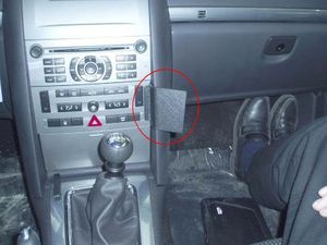Brodit ProClip rögzítőkonzol Peugeot 407 04-10