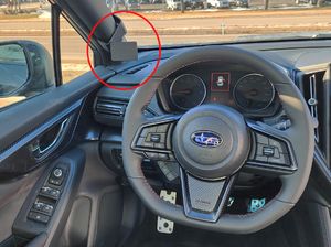 Brodit Монтажна скоба ProClip за Subaru WRX 22-24, отляво на колоната