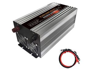 HOULI Power Inverter měnič napětí z 12V na 230V, 4000W/8000W, čistá sinusoida