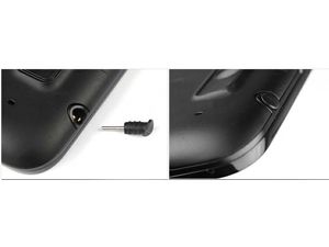 Záslepka 3,5mm audio jack konektoru s nástrojem pro vyjmutí SIM (krytka pro 3,5mm jack), 1ks, černá