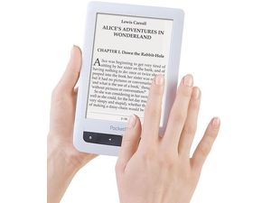 PocketBook 623 Touch LUX, E-Book-Lesegerät mit Hintergrundbeleuchtung, weiß