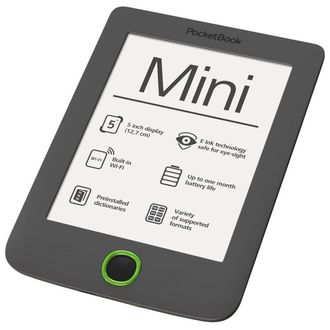 PocketBook 515 mini, czytnik ebooków, szary