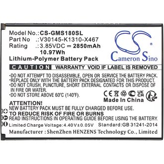 Baterie pentru Gigaset GS180, 2850 mAh, Li-Pol