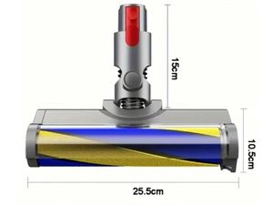 Duză rotativă de schimb Mobilly pentru Dyson V7, V8, V10, V12, V15