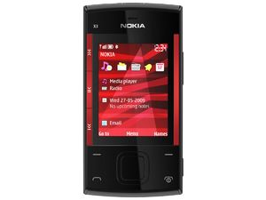 NOKIA X3 Black Red