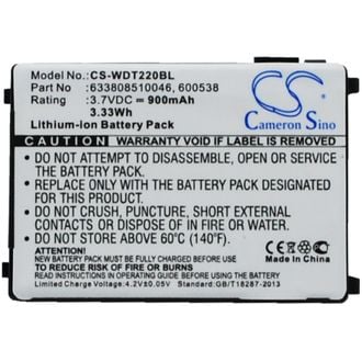 Akkumulátor Datalogic Falcon, Unitech HT630, Wasp RS-232 (egyenértékű 4006-0319), 900mAh