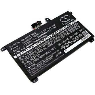 Baterie pentru Lenovo Thinkpad P51s / P52s / T570 / T580, 2050mAh, Li-Pol