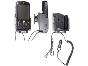 Brodit držák do auta na Motorola (Symbol) MC55/MC65/MC67 s USB OTG kabelem, s nabíjením z CL