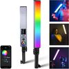 Bară luminoasă portabilă Neewer BH30S, 168x LED-uri albe + 80x RGB, 15W, filet de 5/8"