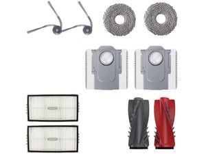 Mobilly set de filtre, perii, mopuri și pungi pentru Roborock Saros 10R, S9 MaxV 10 buc