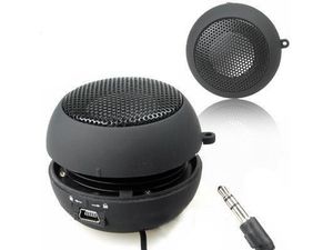 Mini přenosný reproduktor 3,5mm jack, černý