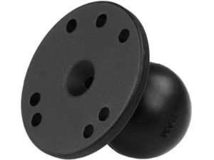 RAM Mounts kruhový adaptér s AMPS vzorem děr s kulovým čepem 1,5", RAM-202U, použité