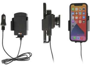 Brodit tartó Qi 15W vezeték nélküli töltéssel, állítható, w 61-83 mm, vastagság 6-11 mm, CL