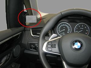 Brodit ProClip montážní konzole pro BMW 2 Active/Gran Tourer F45/F46 14-21, vlevo na sloupek