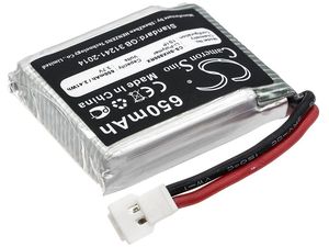 Akkumulátor a következőhöz: Skyhunter X8TW, 650 mAh, Li-Ion