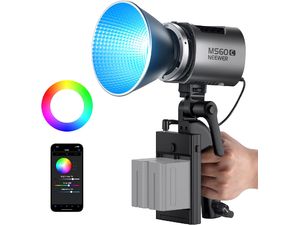 Neewer MS60C RGB Studio-Dauerlicht, Bowens, 8300Lux/1m, 2700-6500K, CRI97+, 65W, COB LED