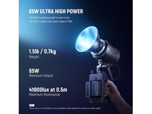 Neewer MS60C RGB Studio-Dauerlicht, Bowens, 8300Lux/1m, 2700-6500K, CRI97+, 65W, COB LED