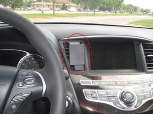 Brodit ProClip montážní konzole pro Infiniti JX 12-13/QX60 14-20, na střed