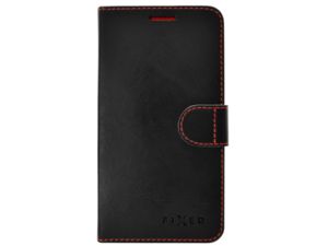 FIXED FIT flipové pouzdro pro Xiaomi Redmi Note 6 Pro, černá