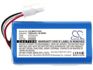 Батерия за Miele Scout Rx1, Scout Rx2 60 и Scout Rx3 60, 3400 mAh, Li-Ion