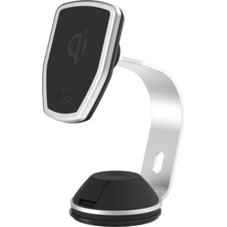 Podstawka magnetyczna Scosche MagicMount Charge Pro z bezprzewodowym ładowaniem, 15W