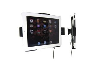 Brodit držák do auta na Apple iPad 2/3 bez pouzdra, s nabíjením z cig. zapalovače