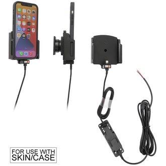 Brodit държач за iPhone 14/13/12/Mini/Pro/Plus/Max, в калъф, със скрито зареждане