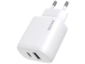 Încărcător de rețea Proove Silicone Power 2 30W (Type-C + USB) + cablu Type-C la Type-C 60W (1m)