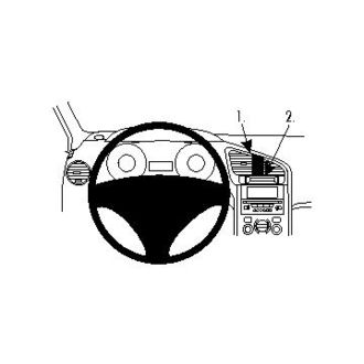 Brodit ProClip montážní konzole pro Peugeot 5008 10-17 (jen Comfort), na střed