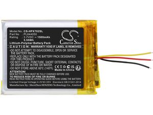Батерия за HyperX Cloud Flight, Cloud Alpha next, 1500 mAh, Li-Pol
