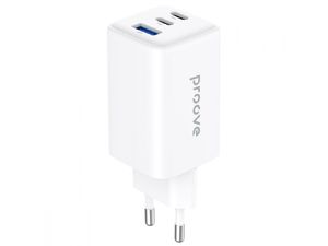Proove Pocket GaN 65W-os hálózati töltő (2×Type-C + USB)