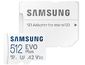 Samsung micro SDXC 512GB EVO Plus + adaptor SD, 160MB/s