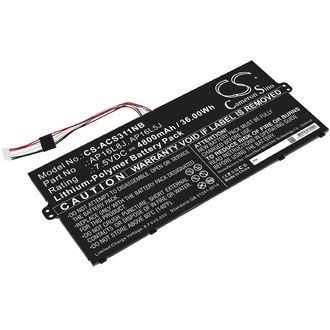 Baterie pentru Acer Chromebook Spin 311, Spin 1, Swift 5 Pro, Travelmate și altele, 4800 mAh, Li-Ion
