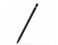 Aktivní stylus a dotykové pero 3v1 pro mobily a tablety, černé