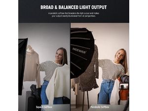 Neewer SF65Q, achteckige Softbox 65x42cm, Bowens-Bajonett