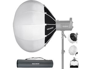 Neewer NS90L, lámpás softbox 90x80cm, Bowens bajonett, fényvisszaverő görgetett "szoknya".