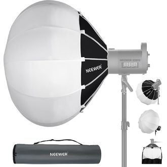 Neewer NS90L, lanternă softbox 90x80cm, baionetă Bowens, "fustă" reflectorizantă cu derulare