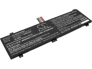 Akkumulátor Clevo, Maingear, Mechrevo, Medion, Schenker, Tongfang, Tuplar és mások számára, 4000 mAh, Li-Ion